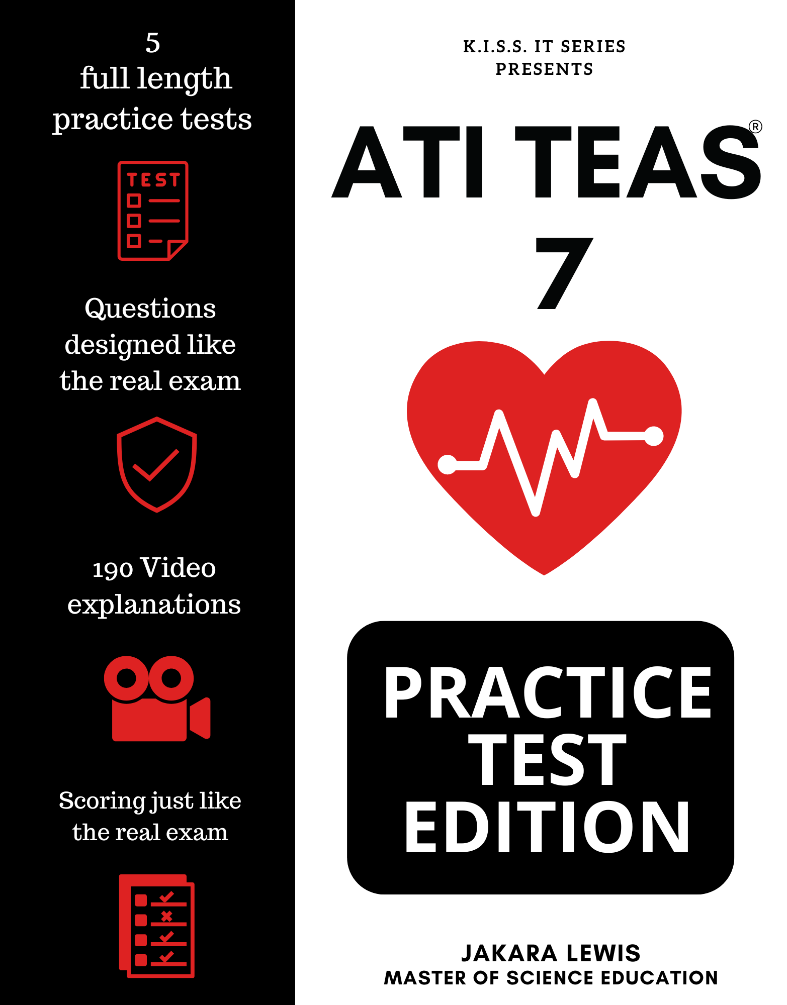 TEAS 7 Math Book - Comprehensive Guide to Acing the TEAS Math Section ...