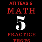 Bundle & SAVE: TEAS 7 Math E-book & TEAS 7 Math Practice Test Edition E-book
