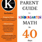 Math in 40 Days: Kindergarten Edition