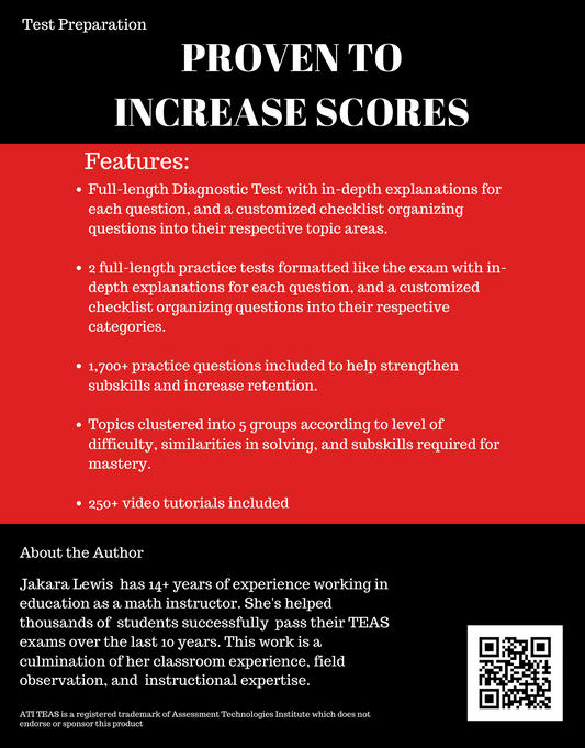 K.I.S.S IT SERIES: TEAS 7 Math